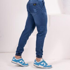calça jogguer jeans com torçal P