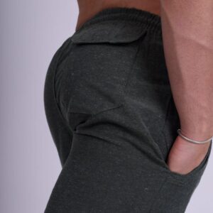 short linho verde militar G
