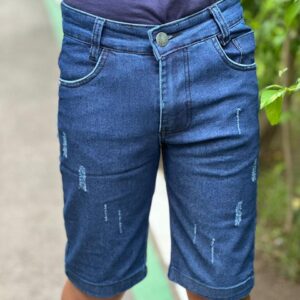 bermuda infantil jeans 34