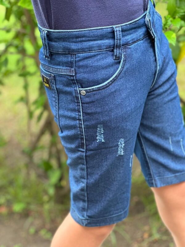bermuda infantil jeans