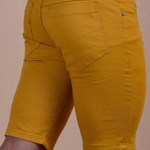 bermuda sarja brin amarelo 42