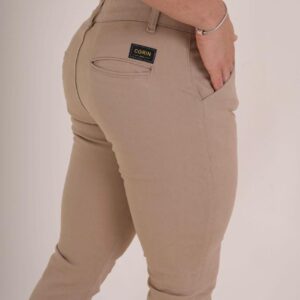calça masculino esporte fino bege 40